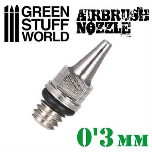 0,3 mm dyse - Airbrush Nozzle 0.3mm GSW Airbrush Pistol